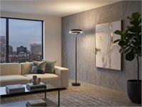 [01211] Arcao Design Floor Lamp Black 35cm 22w Led Cct 3 Colour Dimmable – foto 4 – kavel bij Hammertime, Puurs