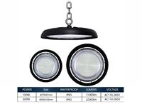 [01116] 200w 5000k Led Ufo Highbay With Lens Waterproof – foto 4 – kavel bij Hammertime, Puurs