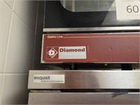 1 Rvs Heteluchtoven Diamond Gastro Line – foto 2 – kavel bij Hammertime