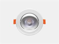 [01157] 4.9w Smd Led Recessed Spot 6000k Matt White With Lens – foto 3 – kavel bij Hammertime, Puurs