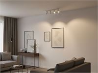[00968] Gu10 Surface-Mounted Spotlight Fixture 4 Cylinders Sand White And Black Rotatable – foto 2 – kavel bij Hammertime, Puurs