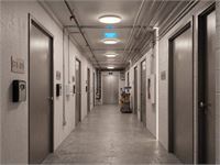 [01185] 24w Cct 3-Colour Surface-Mounted Led Panels Splashproof With Sensor – foto 4 – kavel bij Hammertime, Puurs