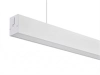[hrz201] 40w Led 120cm Linear Design Pendant Lamp With 3 Colour Light Switch White – foto 7 – kavel bij Hammertime, Puurs