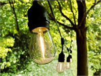 [01132] 10-Meter E27 Festoon String Light With Pendant Sockets, Connectable And Water-Resistant – foto 3 – kavel bij Hammertime, Puurs
