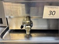 1 Rvs Dubbele Friteuse Maxima – foto 2 – kavel bij Hammertime