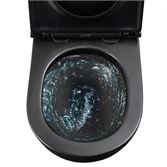 5 X Design Hangtoilet Tornado Mat Zwart - Gesloten Onderbodem – foto 2 – kavel bij Hammertime, Bornem