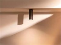 [00833] Gu10 Surface-Mounted Spot Fixture Slim Cylinder Sand Black – foto 4 – kavel bij Hammertime, Puurs