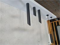 [00927] Gu10 Surface-Mounted Design Luminaire, Cylinder, Sand Black, 35cm – foto 7 – kavel bij Hammertime, Puurs