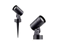 [00975] Spike Spotlight Gu10 Socket Black Rotatable Waterproof – foto 6 – kavel bij Hammertime, Puurs