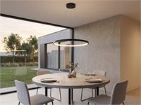 [01188] Orien Design Pendant Lamp Sand Black 60cm 28w Led Cct 3 Colour & 3-Step Dimming – foto 4 – kavel bij Hammertime, Puurs