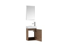 1 X 40cm Toiletmeubel Grey Eik - Como 40-02 – foto 2 – kavel bij Hammertime, Bornem