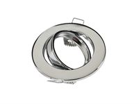 [00912] Gu10 Recessed Fixture, Chrome, With Lamp Holder – foto 3 – kavel bij Hammertime, Puurs