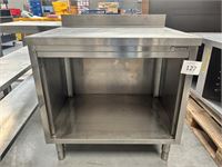 Rvs Werktafel Mareno – kavel bij Hammertime