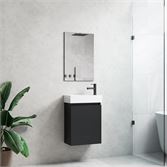 5 X 40cm Toiletmeubel Zwart Eik - Como 40-06 – kavel bij Hammertime, Bornem