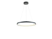 [01188] Orien Design Pendant Lamp Sand Black 60cm 28w Led Cct 3 Colour & 3-Step Dimming – foto 2 – kavel bij Hammertime, Puurs