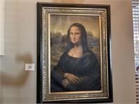 1 Deco Wandkader "mona Lisa" – kavel bij Hammertime