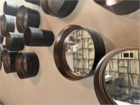 1 Lot Decoratieve Ronde Spiegeltjes "metal" – foto 3 – kavel bij Hammertime