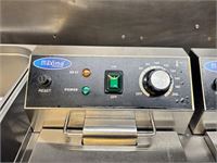 1 Rvs Dubbele Friteuse Maxima – foto 4 – kavel bij Hammertime