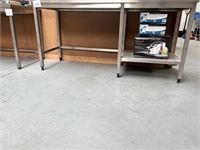 Rvs Werktafel – kavel bij Hammertime