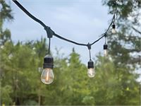 [01132] 10-Meter E27 Festoon String Light With Pendant Sockets, Connectable And Water-Resistant – foto 2 – kavel bij Hammertime, Puurs