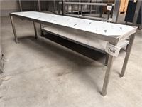 Rvs Werktafel – kavel bij Hammertime