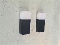 [00724] 9.5w Led Wall Lamp Curved Sand Black Warm White Waterproof – foto 5 – kavel bij Hammertime, Puurs