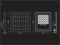 [01121s] Solar 500 Lumen Led Floodlight With Remote Control – foto 8 – kavel bij Hammertime, Puurs