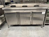Rvs 3drs Sorteertafel – kavel bij Hammertime