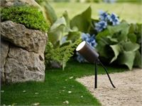 [01069] Spike Spotlight Garden Light Gu10 Socket Sand Black Rotatable Waterproof – foto 5 – kavel bij Hammertime, Puurs