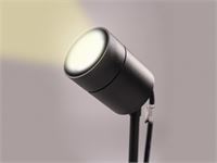[01069] Spike Spotlight Garden Light Gu10 Socket Sand Black Rotatable Waterproof – foto 6 – kavel bij Hammertime, Puurs