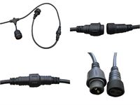[01132] 10-Meter E27 Festoon String Light With Pendant Sockets, Connectable And Water-Resistant – foto 8 – kavel bij Hammertime, Puurs