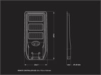 [01172] Solar 3000k 1500lm Led Street Light With Remote – foto 5 – kavel bij Hammertime, Puurs