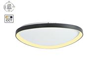 [01202] Auren Design Ceiling Lamp Black 62cm 50w Led Cct 3 Colour & 3 Step Dimming – kavel bij Hammertime, Puurs