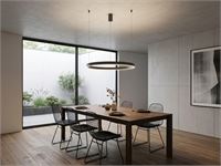 [01197] Duora Design Pendant Lamp Sand Black 80cm 50w Led Cct 3 Colour & 3 Step Dimming – foto 3 – kavel bij Hammertime, Puurs