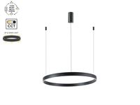 [01197] Duora Design Pendant Lamp Sand Black 80cm 50w Led Cct 3 Colour & 3 Step Dimming – foto 2 – kavel bij Hammertime, Puurs