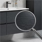 1 X 80cm Badkamermeubelset - Kleur: Zwart Eik – foto 3 – kavel bij Hammertime, Bornem