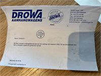 Aanhangwagen Drowa, 1994 – foto 16 – kavel bij Hammertime