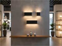 [01077] 12w Led Wall Light Dual Beam Black Warm White Waterproof 17.5cm – foto 5 – kavel bij Hammertime, Puurs