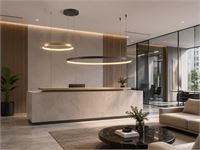 [01191] Orien Design Pendant Lamp Sand Black And Gold 80cm&40cm Duo Ring 50w Led Cct 3 Colour & 3-Step Dimming – kavel bij Hammertime, Puurs