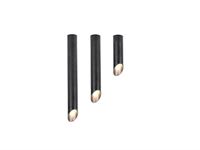 [00927] Gu10 Surface-Mounted Design Luminaire, Cylinder, Sand Black, 35cm – foto 8 – kavel bij Hammertime, Puurs