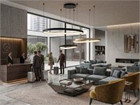 [01209p] Auren Design Pendant Lamp Black And Gold 42cm&62cm&82cm Trio Ring 160w Led Cct 3 Colour – foto 3 – kavel bij Hammertime, Puurs