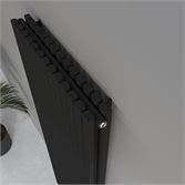 1 X H1800xb600 Dubbele Design Radiator Vero Mat Zwart – foto 2 – kavel bij Hammertime, Bornem