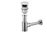 1 X Design Sifon Met Afvoerplug Chrome – foto 4 – kavel bij Hammertime, Bornem