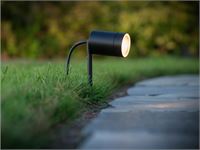 [01069] Spike Spotlight Garden Light Gu10 Socket Sand Black Rotatable Waterproof – foto 4 – kavel bij Hammertime, Puurs