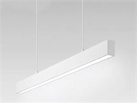 [hrz201] 40w Led 120cm Linear Design Pendant Lamp With 3 Colour Light Switch White – foto 6 – kavel bij Hammertime, Puurs