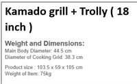 Kamado Grill 18inch Groen – foto 3 – kavel bij Hammertime