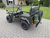 Willy Mini Jeep - 150cc Benzine – foto 4 – kavel bij Hammertime