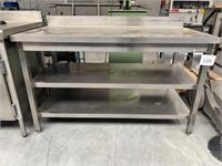 Rvs Werktafel Mareno – foto 2 – kavel bij Hammertime