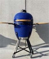 Kamado Grill 21inch Blauw – foto 2 – kavel bij Hammertime
