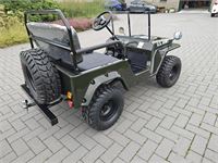 Willy Mini Jeep - 150cc Benzine – foto 6 – kavel bij Hammertime
